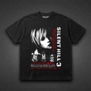 تیشرت Silent Hill طرح Silent Hill Grunge Cover