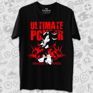 تیشرت Sonic طرح Shadow Ultimate Power