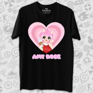 تیشرت Sonic طرح Gijinka Amy