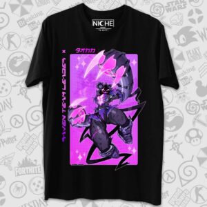 تیشرت Fortnite طرح Raven Team Leader Leap