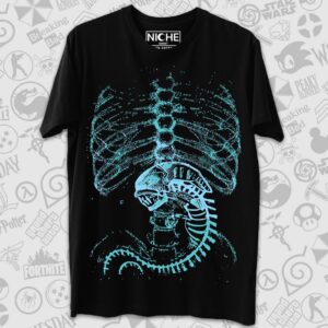تیشرت Alien طرح Sleeping ChestBurster