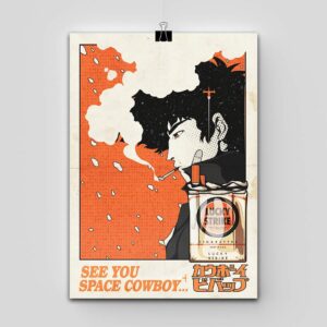 پوستر Cowboy Bebop طرح Lucky Strike