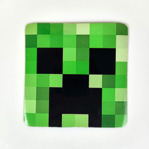 مگنت یخچالی مربع طرح Minecraft Creeper