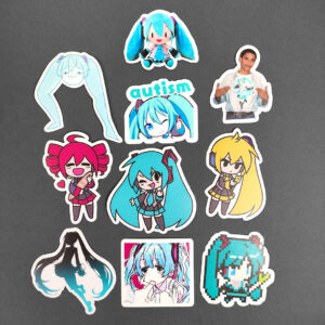پک استیکر طرح Hatsune Miku
