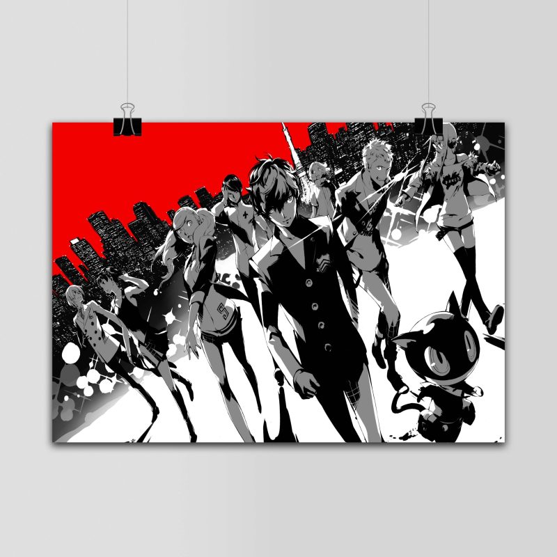 پوستر Persona طرح Delinquents