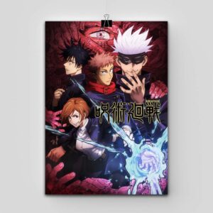 پوستر Jujutsu Kaisen طرح Vs. Mahito