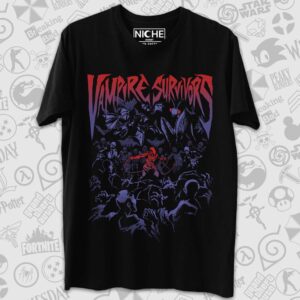 تیشرت Vampire Survivors طرح Swarm