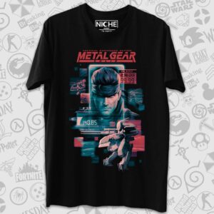 تیشرت Metal Gear Solid طرح MGS1 SOLID
