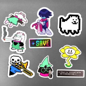 پک استیکر طرح Undertale/Deltarune
