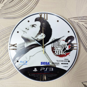 ساعت دیواری طرح Yakuza 3 Game Disc