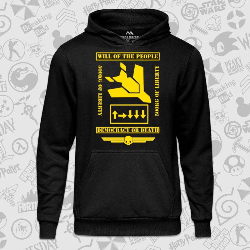 Helldivers Will of the People Hoodie