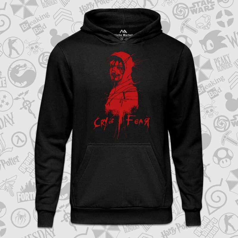 Cry of fear bloody face hOODIE