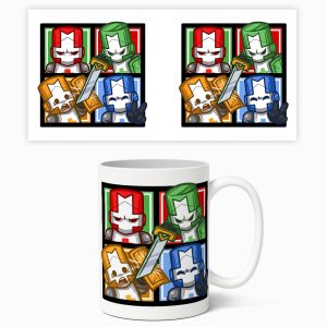 ماگ Castle Crashers طرح Square Knights