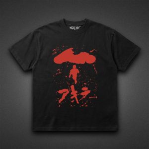 تیشرت Akira طرح Bike Approach Silhouette