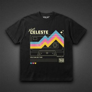 تیشرت Celeste طرح SIDES
