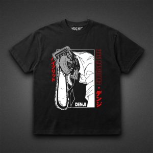 تیشرت Chainsaw Man طرح Denji Chainsaw