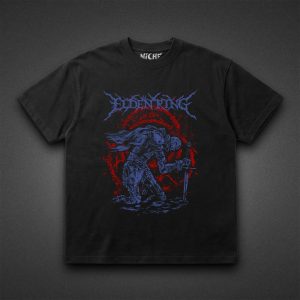 تیشرت Elden Ring طرح Knight Splatter Kneeled Over