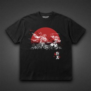 تیشرت Ghost of Tsushima طرح Standoff Long