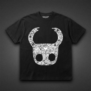 تیشرت Hollow Knight طرح Knight Head Collage