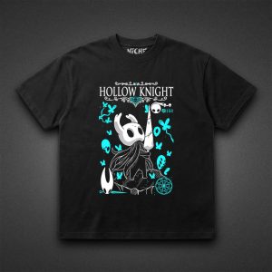 تیشرت Hollow Knight طرح Knight Minimal with Nail
