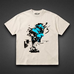 تیشرت Metal Gear طرح Raiden Glare