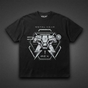 تیشرت Metal Gear Solid طرح MG-REX