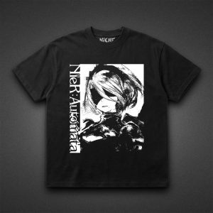 تیشرت NieR طرح 2B Portrait Exposure