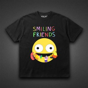 تیشرت Smiling Friends طرح Smiling Logo