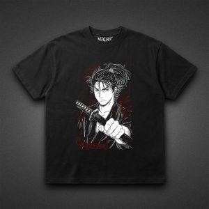 تیشرت Vagabond طرح Miyamoto Musashi Minimal 3
