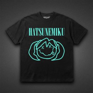 تیشرت Vocaloid طرح Miku Nirvana