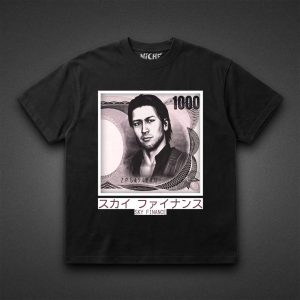 تیشرت Yakuza طرح Akiyama Sky Finance