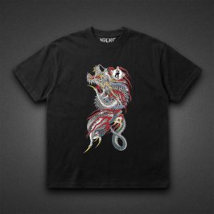 تیشرت Yakuza طرح Dragon Tattoo Back
