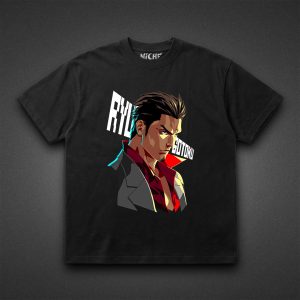 تیشرت Yakuza طرح Kiryu Side Portrait