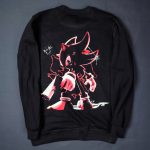 دورس مشکی Shadow the Hedgehog طرح پشت