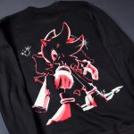 کلوزآپ چاپ پشت دورس Shadow the Hedgehog