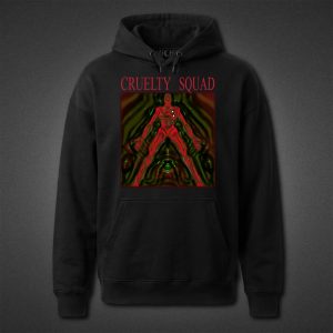 هودی مشکی Cruelty Squad طرح Anatomical Cruelty