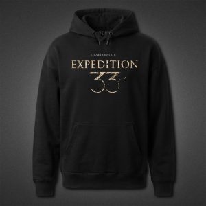 هودی مشکی Expedition 33 طرح Logo